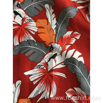 men hawaiian beach shirts printing